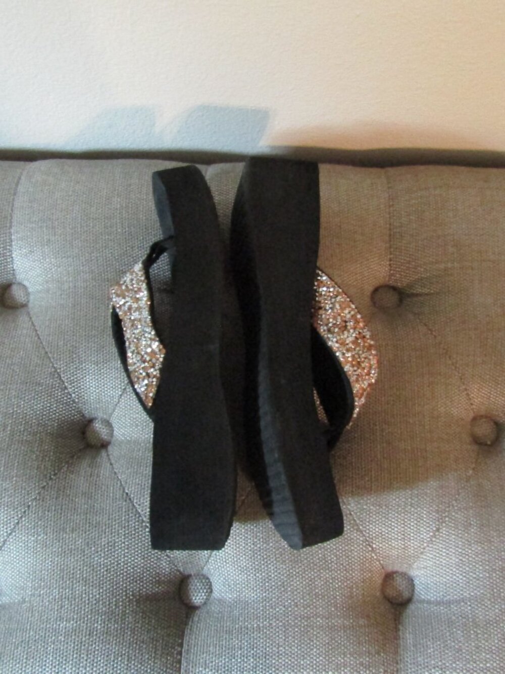 Corkys Salvang Jewel Wedge Flip Flop Sandals - Picture 5 of 8